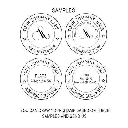 Round Stamp 40X40 mm - Image 4