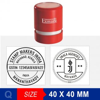 Signature Stamp with Name / Pocket Stamp 60x20 mm :: Online Stamp
