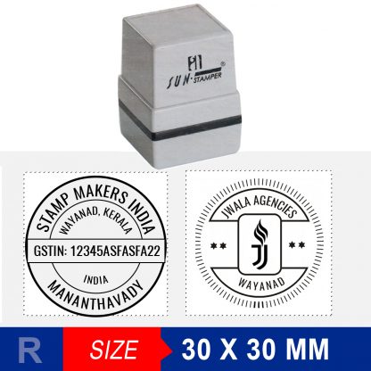 Round Stamp 30X30 mm - Image 2