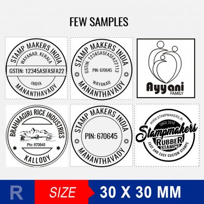 Round Stamp 30X30 mm - Image 2