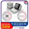 Round stamp - 30mm