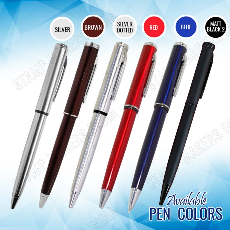Custom Pen Stamp, Pen with stamp pad, Pen seal, Pen with seal pad