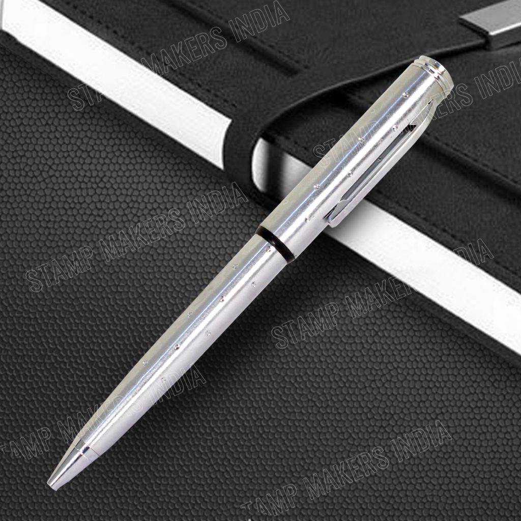 Custom Pen Stamp, Pen with stamp pad, Pen seal, Pen with seal pad