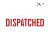 DISPATCHED STOCK STAMP