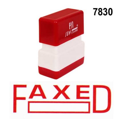 FAXED