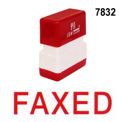 FAXED STAMP