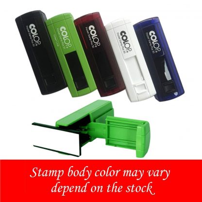 COLOP POCKET STAMP 18 X 47mm # 3/4 LINES # - Image 3