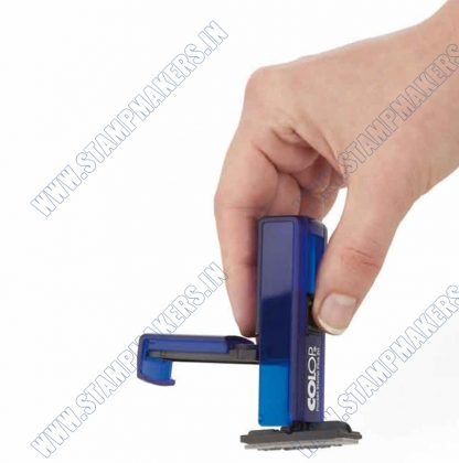 COLOP POCKET STAMP 18 X 47mm # 3/4 LINES # - Image 5