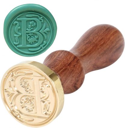 40 mm Wax Seal Stamp With Wooden Handle - Image 5