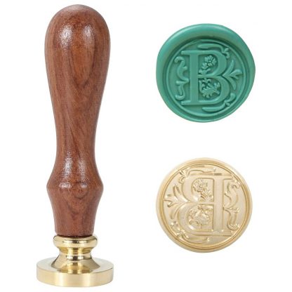 40 mm Wax Seal Stamp With Wooden Handle - Image 2