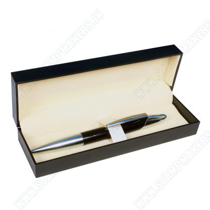 Colop Executive Pen Stamp with metal body black and silver - Image 6
