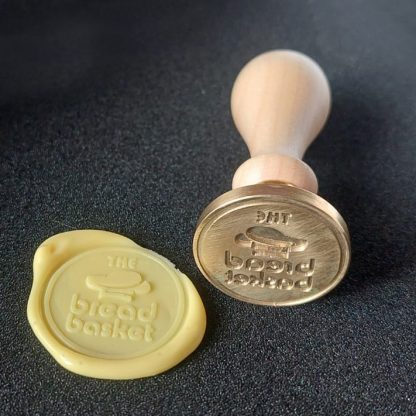 40 mm Wax Seal Stamp With Wooden Handle