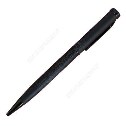 Pen Stamp, Pen with Pre - Inking Stamp - 3 lines - Image 2