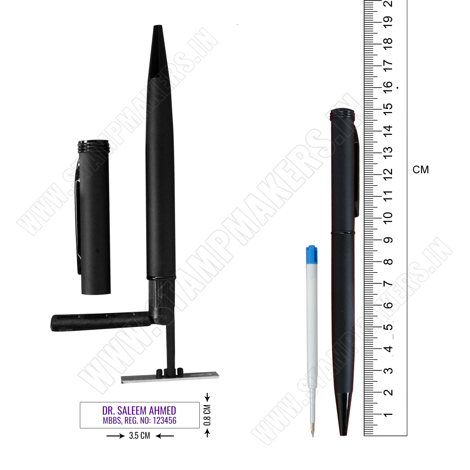 Mini Self-inking Stamp Handbook, Mini Stamp Markers