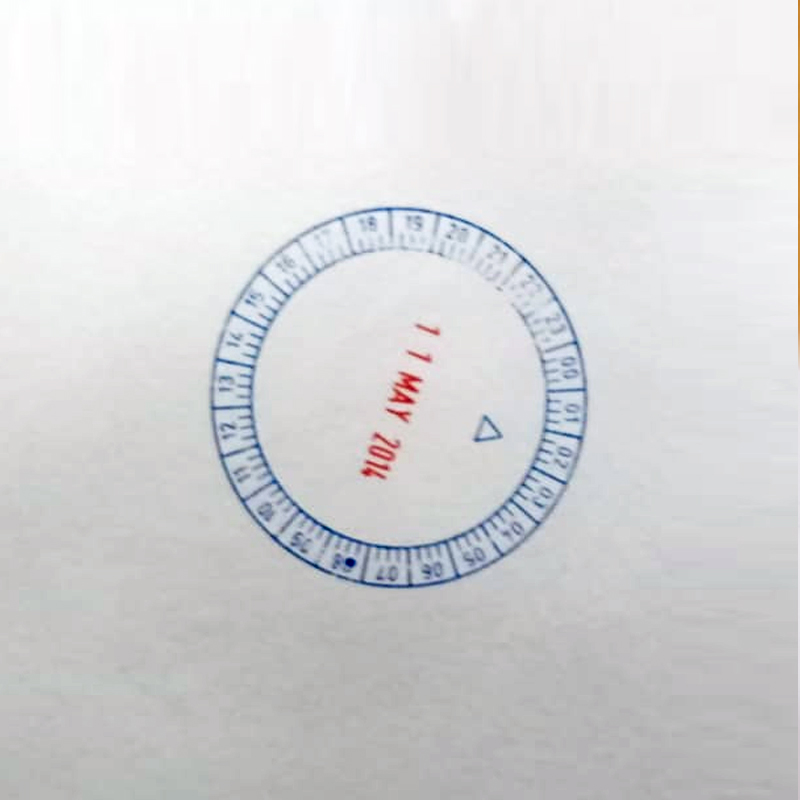 Colop Date And Time Stamp Printer R 40 Dater Date And Time Seal 