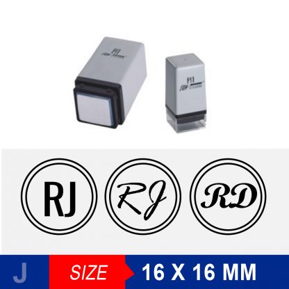 Monogram Stamps / 16 x16 mm