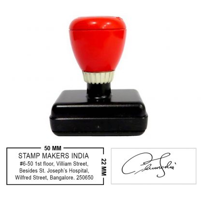 Address Stamp 22mm X 50mm Dura Stamp