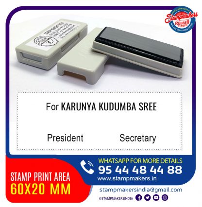 Proprietor Stamp - Pocket Stamp 60x20 mm