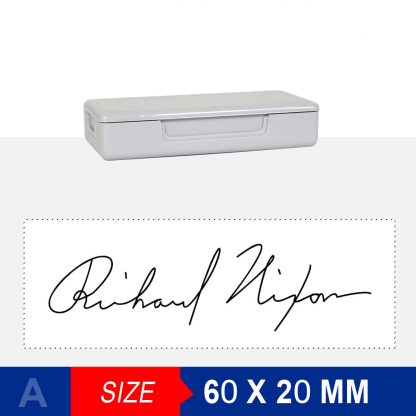 Signature Stamp / Pocket Stamp 60x20 mm - Image 4