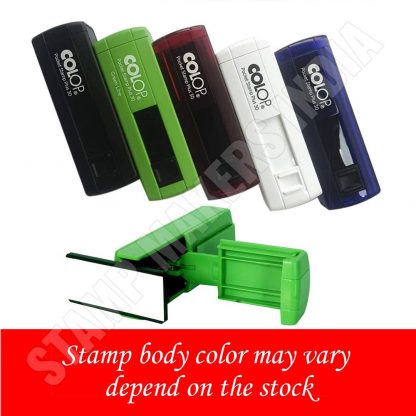 COLOP POCKET 30 STAMP 18 X 48mm # 2/3 LINES - Image 2