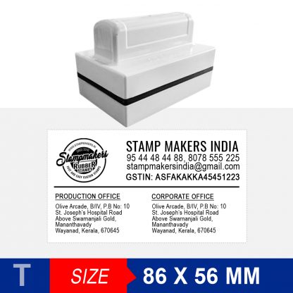 Address Stamp   86X56 mm (T)