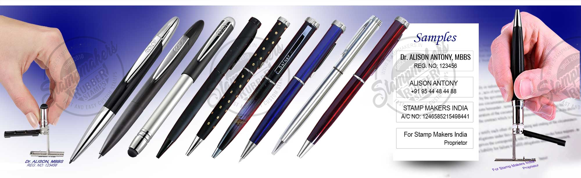 Pen Stamp Online Stamp Makers India, Stamp Makers Online, Online