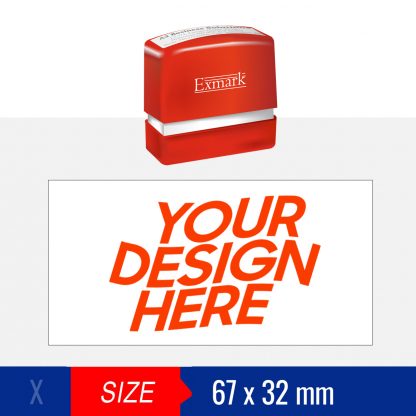 Custom Address Stamp 67X32 (Exmark )