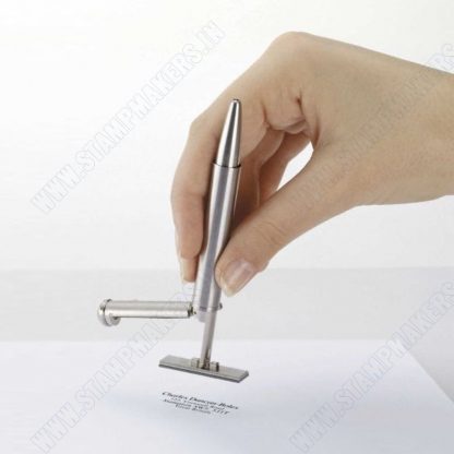 Trodat Goldring Pen Stamp: Pen Stamp with Stainless Steel body - Image 3