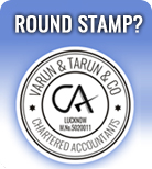 Chartered Accountant round stamp