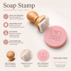 Soap Stamp, Soapp Mould, Sabun Mohar