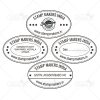 Oval Stamp-samples
