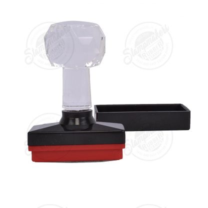 HUF Stamp / HUF Mohar / HUF Seal / HUF Rubber Stamp (crystal handle ) - Image 3