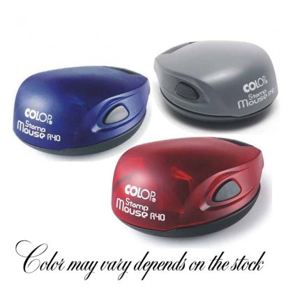 Mouse Stamp / Pocket Stamp / Round Mouse stamp 30mm - Image 2