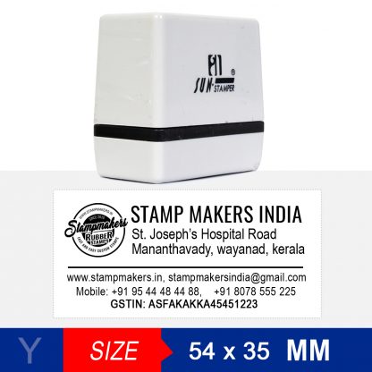 Address Stamp 54X35 mm - Image 2