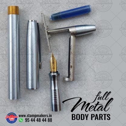 Fountain Pen with Stamp / Fountain Pen Stamp - Image 2