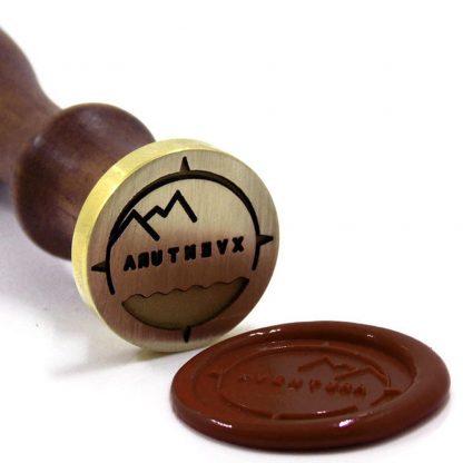 30 mm Chocolate Stamp With Wooden Handle - Image 5