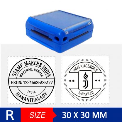 Trodat Pocket / Pocket Stamp / Round Pocket stamp 30mm - Image 2