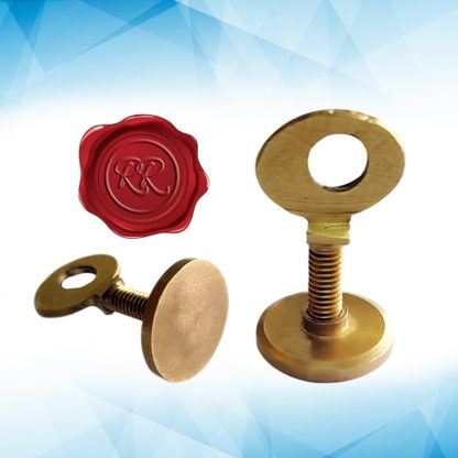 18 mm Wax Seal / Metal Monogram / Brass Monogram