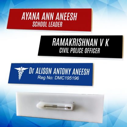 Customized Pocket Name Badge / Customized Pocket Name Plate