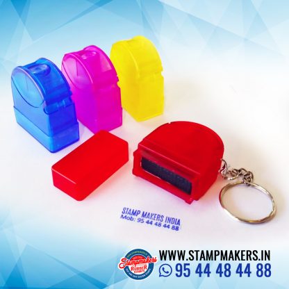 Key Chain Stamp / Key Chain Seal, Key Chain Pocket Stamp - Image 2