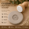 Custom Pottery Stamp Custom Clay Stamp