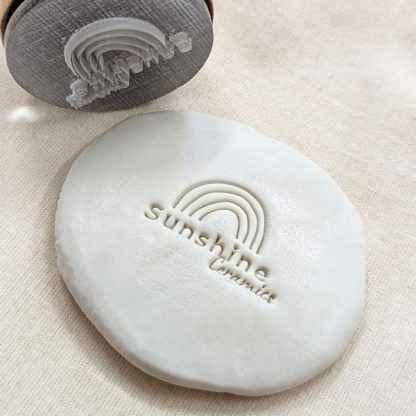 Custom Pottery Stamp / Custom Clay Stamp - Image 2