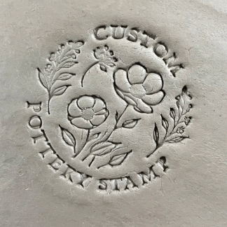 pottery-stamp, Clay Stamp