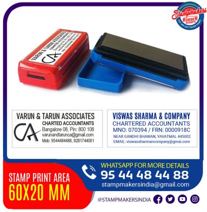 chartered accountants trodat pocket stamp a