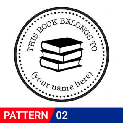 this book belongs to stamp P2