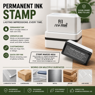 Permanent Ink Stamp