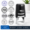 Self Ink Round Stamp - Colop Printer R30