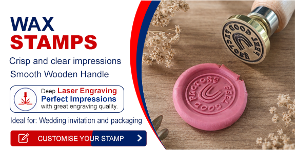 custom wax stamps