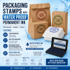 water proof packaging stamp
