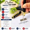 signature pen stamp